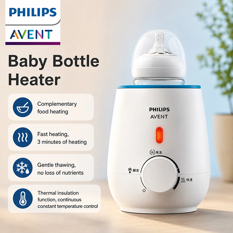 Avent SCF355 Baby Warmer Heating Thawing Insulation 3-in-1 3-Minute Rapid Heating Uniform Temperature Control Breast Milk Heater
Avent SCF355 Baby Warmer Heating Thawing Insulation 3-in-1 3-Minute Rapid Heating Uniform Temperature Control Breast Milk Heater