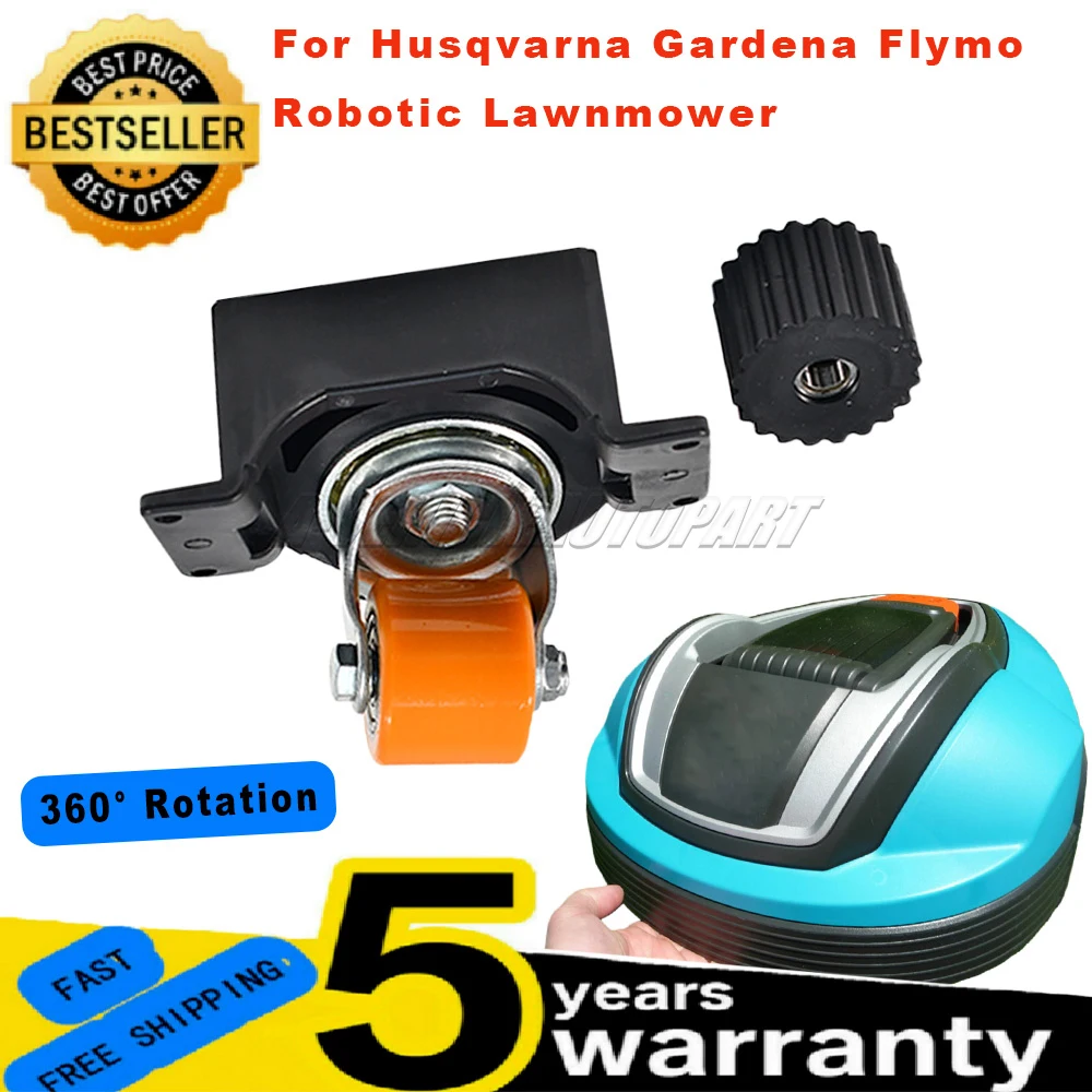 Новая роботизированная газонокосилка Husqvarna Gardena R38Li R40Li R45Li R50Li Flymo, полностью вращающаяся на 360 градусов, гладкое заднее колесо
Новая роботизированная газонокосилка Husqvarna Gardena R38Li R40Li R45Li R50Li Flymo, полностью вращающаяся на 360 градусов, гладкое заднее колесо