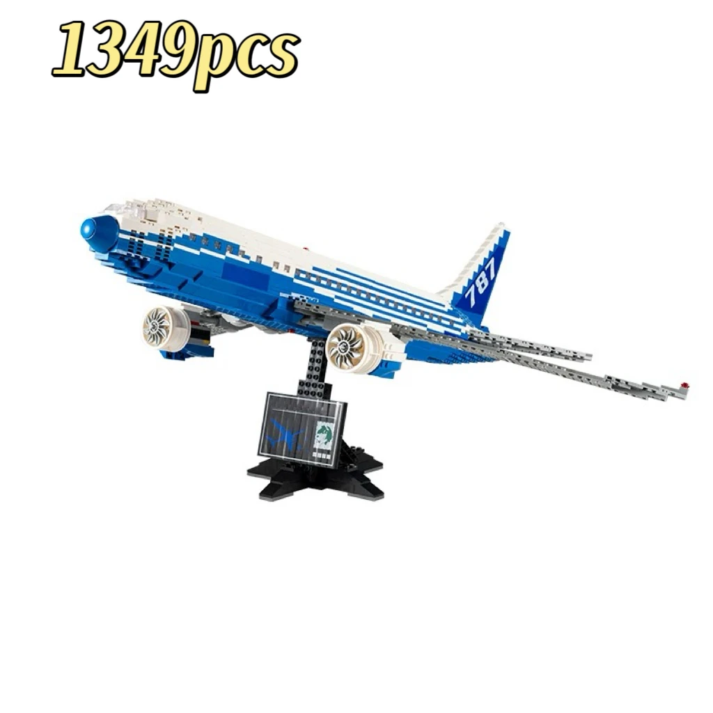 2025 new Boeing 787 plane building block furniture decoration figurine, a favorite among boys and girls.
2025 new Boeing 787 plane building block furniture decoration figurine, a favorite among boys and girls.