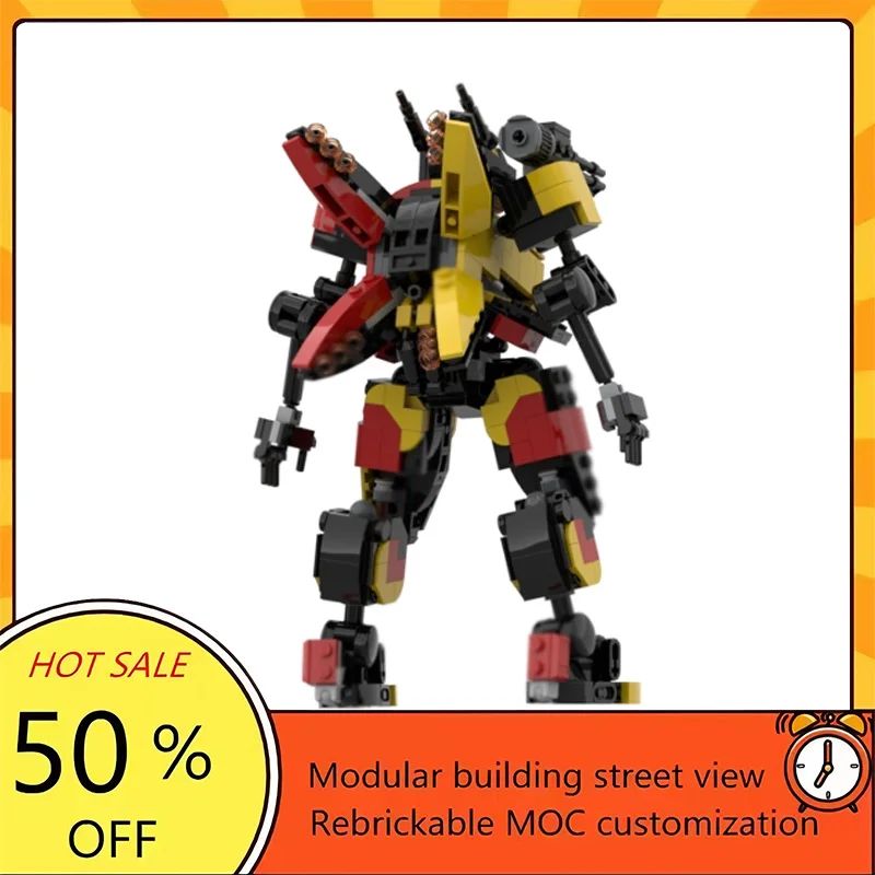 Набор для сборки модульного боевого робота MOC из 667 деталей по мотивам популярного фильма «Звездные войны», технологичный конструктор, подарок на праздник, детский игровой набор
Набор для сборки модульного боевого робота MOC из 667 деталей по мотивам популярного фильма «Звездные войны», технологичный конструктор, подарок на праздник, детский игровой набор