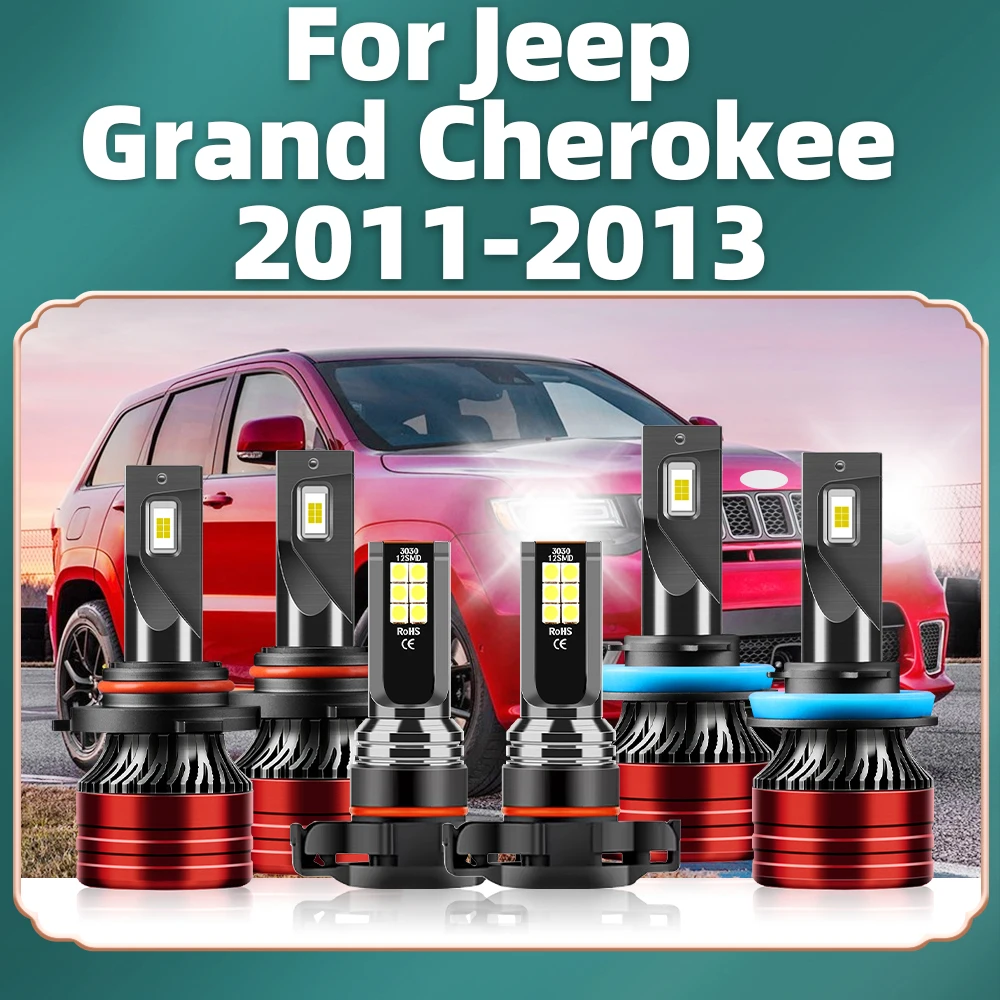 For Jeep Grand Cherokee 2011 2012 2013 Super Bright Car Headlight Fog Light Bulb Plug and Play 6000K 12V 9005 H11 5202 CSP Lamps
For Jeep Grand Cherokee 2011 2012 2013 Super Bright Car Headlight Fog Light Bulb Plug and Play 6000K 12V 9005 H11 5202 CSP Lamps