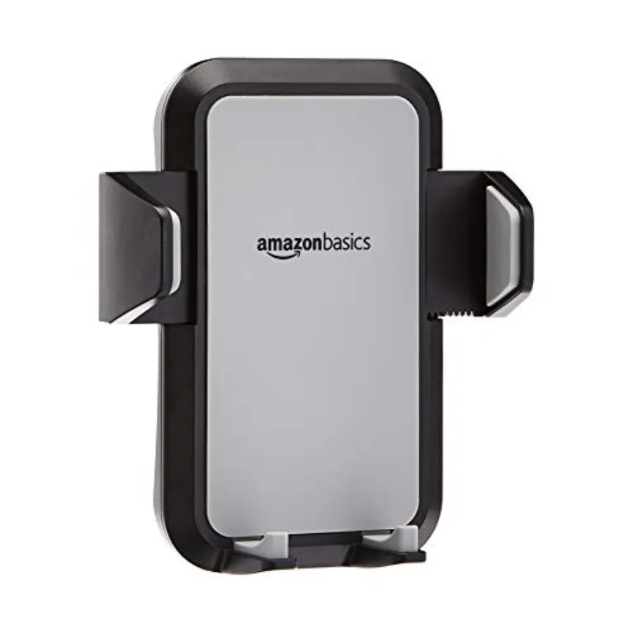 Car air vent smartphone holder, aluminum alloy, grey, universal fit with 360 rotation and one-handed release
Car air vent smartphone holder, aluminum alloy, grey, universal fit with 360 rotation and one-handed release