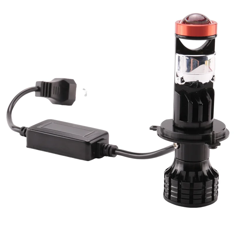 H4 LED Mini Projector 3D Lens 90W 25000LM Motorcycle Headlight Automobile Bulb Conversion Kit Hi/Lo
H4 LED Mini Projector 3D Lens 90W 25000LM Motorcycle Headlight Automobile Bulb Conversion Kit Hi/Lo
