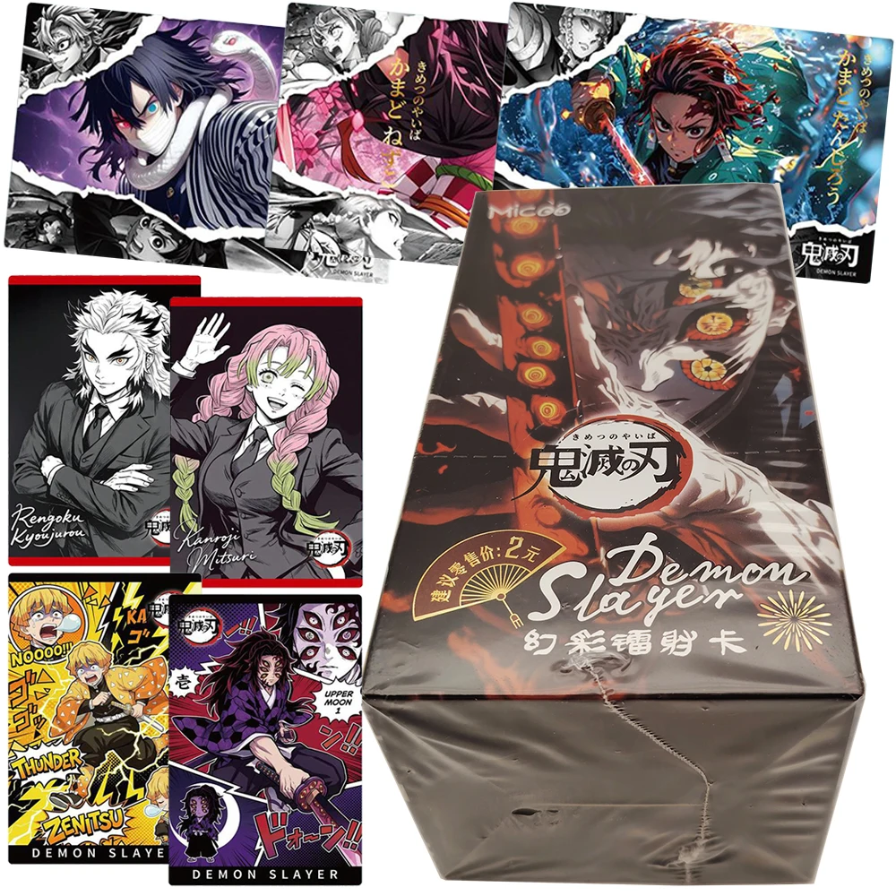 Demon Slayer Fans Collection Holiday Gifts Hot Blooded Fantasy Anime Cards Peripheral Christmas Party Children's Fun Cards Toys
Demon Slayer Fans Collection Holiday Gifts Hot Blooded Fantasy Anime Cards Peripheral Christmas Party Children's Fun Cards Toys