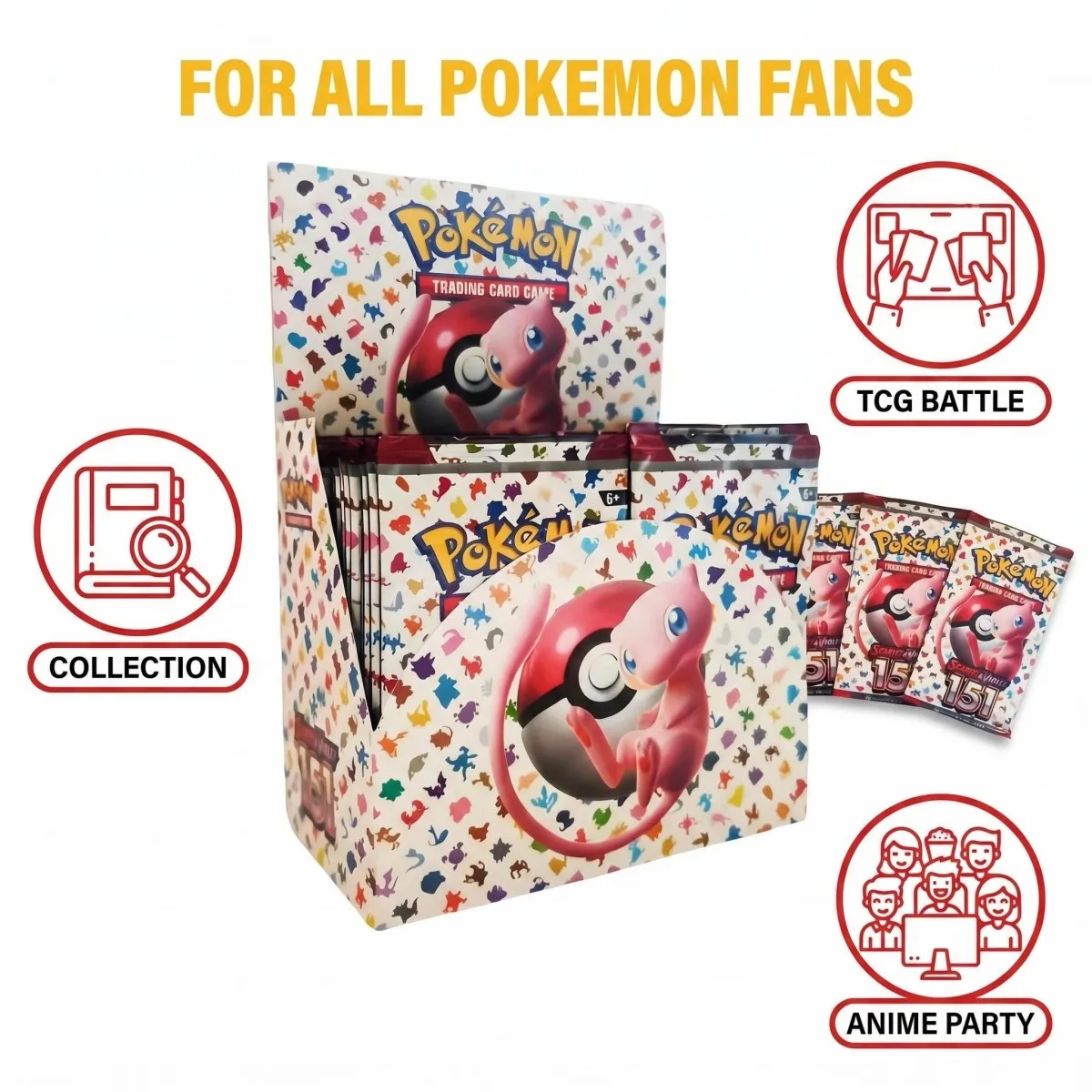 360 Pcs/Set Pokemon Card SCARLET VIOLE 151 Scarlet & Violet Black Bolt English Booster Battle Transaction Cards Games Collection
360 Pcs/Set Pokemon Card SCARLET VIOLE 151 Scarlet & Violet Black Bolt English Booster Battle Transaction Cards Games Collection
