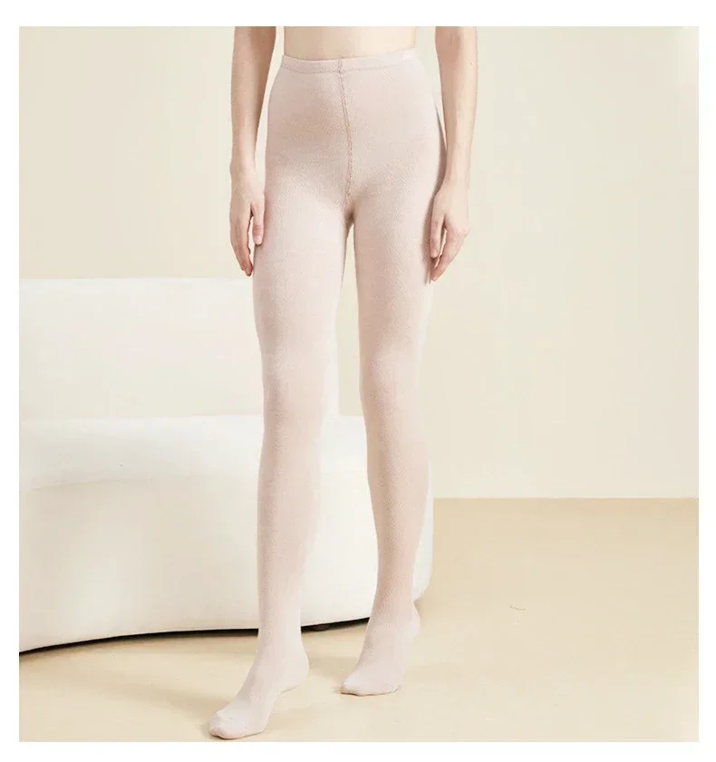 Women's Autumn and Winter Mulberry Silk Blend Tights Slim High Waist Skinny Anti-Hook Thick Warm Leggings Tights Stockings
Women's Autumn and Winter Mulberry Silk Blend Tights Slim High Waist Skinny Anti-Hook Thick Warm Leggings Tights Stockings
