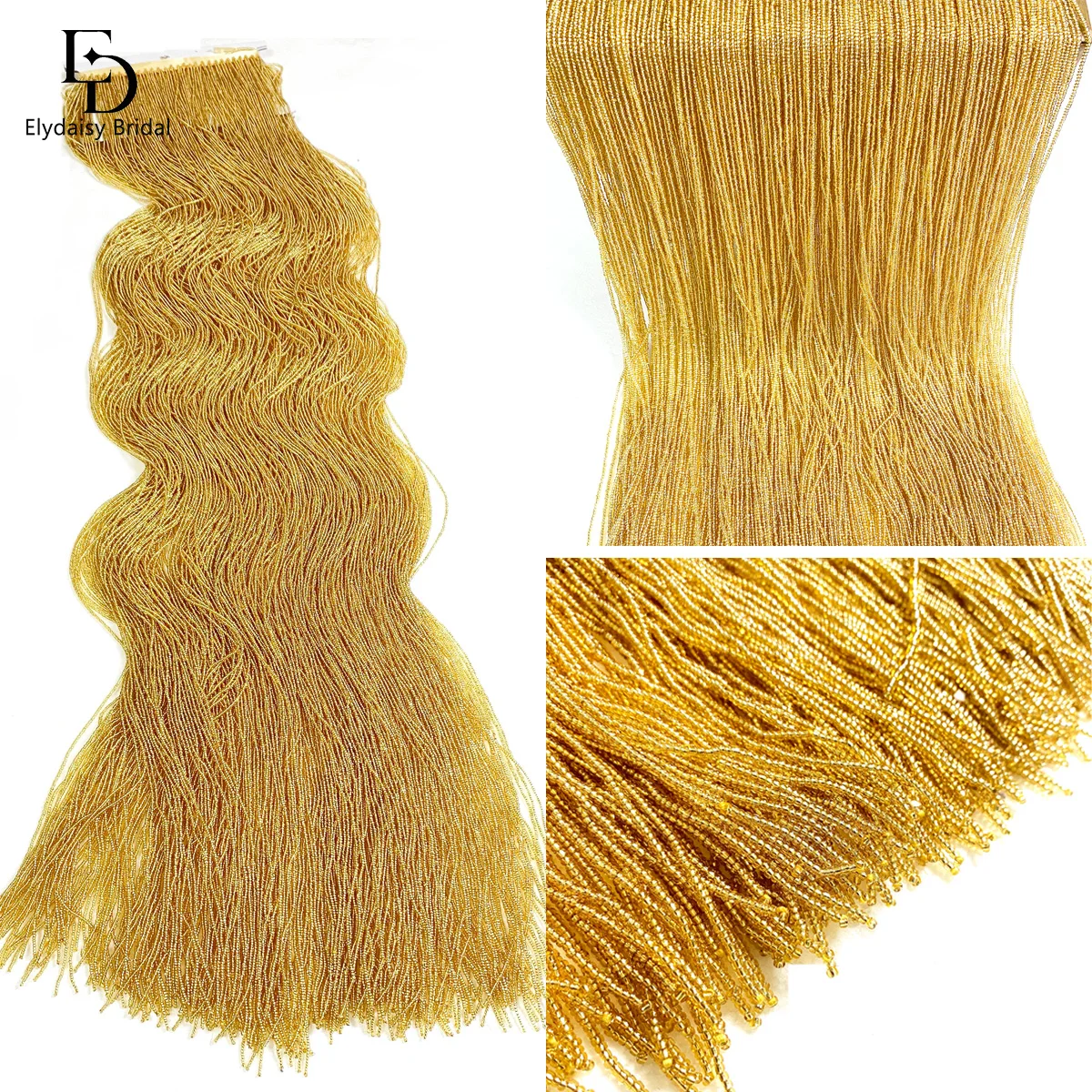 2 Yards Gold Silver 100cm Length Sewn Round Bead Fringe Crystal Beads for Home Decor Evening Gown Accessories Tassel
2 Yards Gold Silver 100cm Length Sewn Round Bead Fringe Crystal Beads for Home Decor Evening Gown Accessories Tassel