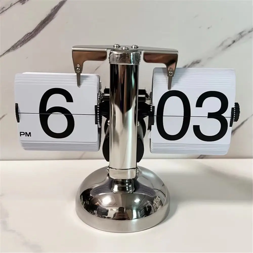 Page Turning Automatically Digital Auto Flip Clock Quartz Movement Removable Quartz Time Clocks Accurate Internal Gear Operated
Page Turning Automatically Digital Auto Flip Clock Quartz Movement Removable Quartz Time Clocks Accurate Internal Gear Operated
