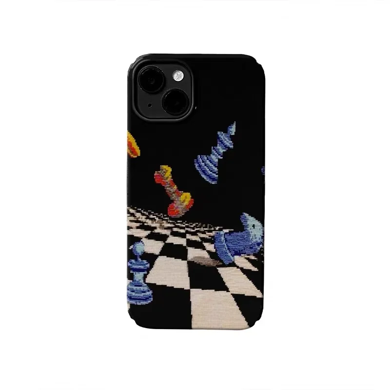 Black and Color Chessboard Art Phone Case for IPHONE 17 Air 16E 15 PROMAX 14 Plus 13 12 MINI 11PRO 16Plus XR Acrylic Phone Cover
Black and Color Chessboard Art Phone Case for IPHONE 17 Air 16E 15 PROMAX 14 Plus 13 12 MINI 11PRO 16Plus XR Acrylic Phone Cover