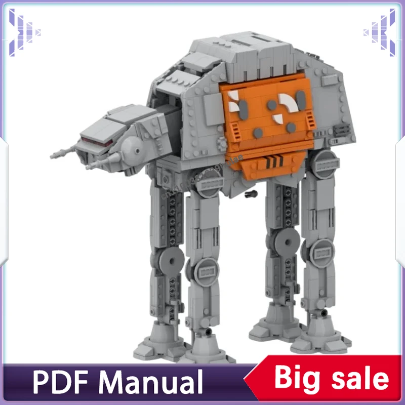Retractable AT Style Walker Building Blocks Heavy Interstellar Mecha MOC Bricks Creative Collection Decor Gift
Retractable AT Style Walker Building Blocks Heavy Interstellar Mecha MOC Bricks Creative Collection Decor Gift