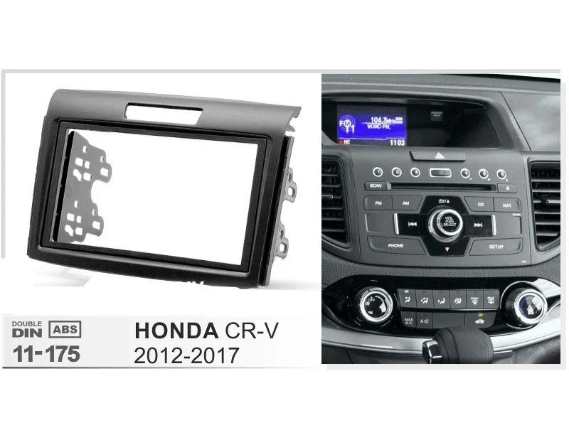 2 DIN Car multimedia Player frame For HONDA CRV CR-V 2012-2017 car Auto Audio Radio stereo GPS NAVI fascia
2 DIN Car multimedia Player frame For HONDA CRV CR-V 2012-2017 car Auto Audio Radio stereo GPS NAVI fascia
