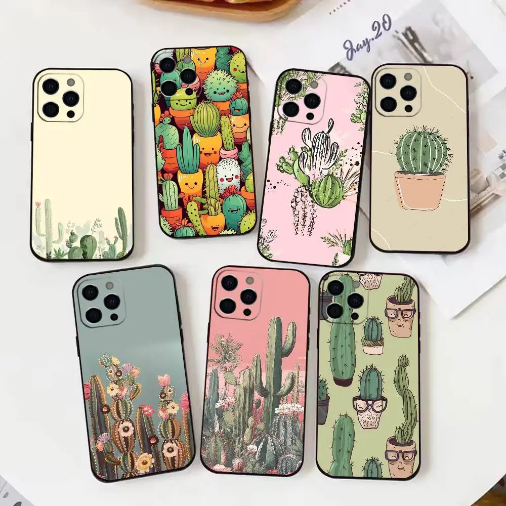 Desert Cactus Phone Case For iPhone 17,16,15,14,13,12,11 X XR Plus,Soft Silicone Black Cover
Desert Cactus Phone Case For iPhone 17,16,15,14,13,12,11 X XR Plus,Soft Silicone Black Cover