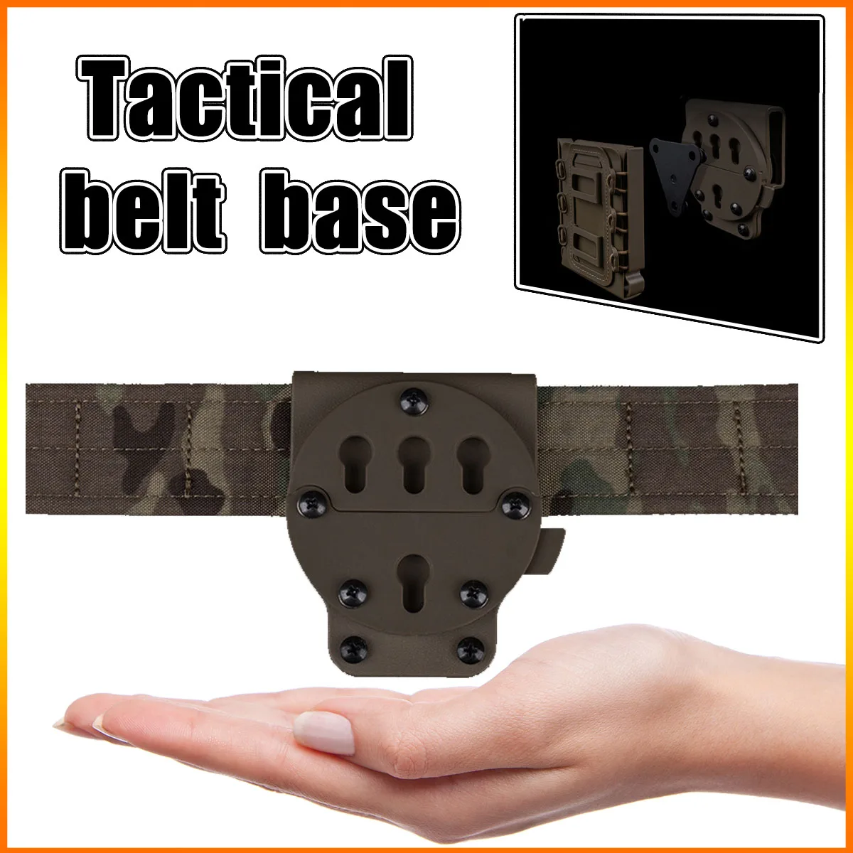 FANDAO Tactical Holster Adapter Adjustable Quick-Draw Base for Outdoor Hunting Belts Airsoft Shooting Holster G-COD Accessories
FANDAO Tactical Holster Adapter Adjustable Quick-Draw Base for Outdoor Hunting Belts Airsoft Shooting Holster G-COD Accessories