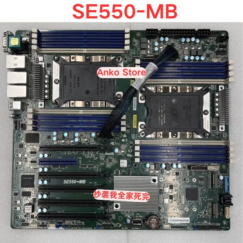 Second-hand test OK SE550-MB Dual LGA3647 Server Motherboard
Second-hand test OK SE550-MB Dual LGA3647 Server Motherboard