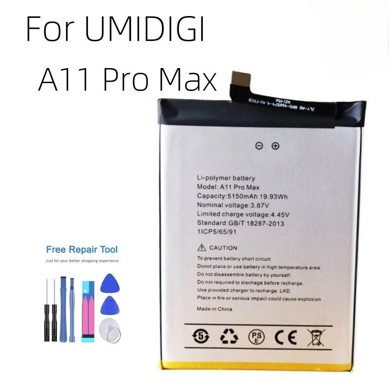 high quality NEW Battery for UMIDIGI A11 PRO MAX Smart Cell Phone TOOLS
high quality NEW Battery for UMIDIGI A11 PRO MAX Smart Cell Phone TOOLS