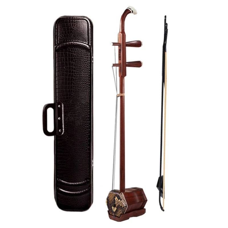 Rosewood Erhu Traditional Performance Urheen 2-strings Adult Beginner Playing Erhu Professional Ethnic String Musical Instrument
Rosewood Erhu Traditional Performance Urheen 2-strings Adult Beginner Playing Erhu Professional Ethnic String Musical Instrument