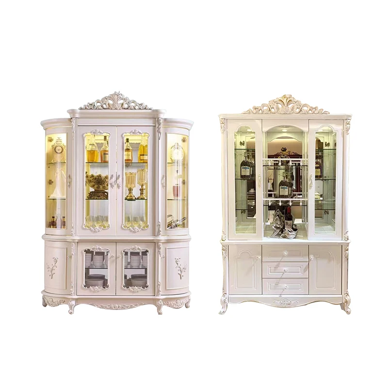 &Royal Classic Style Wood Living Room Wine Rack Corner Sideboard Cabinet Furniture European Wooden Home Bar Display Wine Cabinet
&Royal Classic Style Wood Living Room Wine Rack Corner Sideboard Cabinet Furniture European Wooden Home Bar Display Wine Cabinet