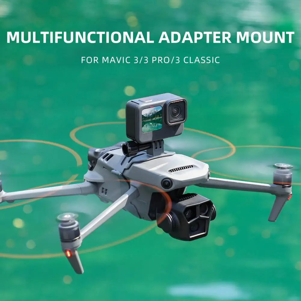 Durable 1/4-inch Screw Camera Accessories Drone Top Searchlight Adapter Portable Drone Action Camera Bracket
Durable 1/4-inch Screw Camera Accessories Drone Top Searchlight Adapter Portable Drone Action Camera Bracket