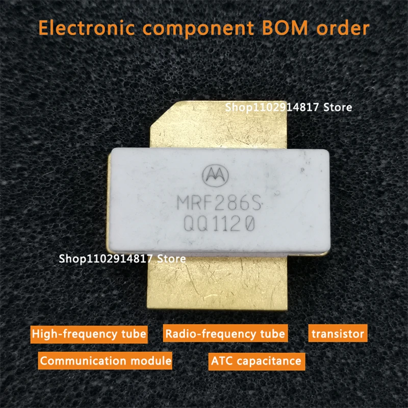 MRF286S High frequency tube RF amplifier transistor communication module capacitor In stock
MRF286S High frequency tube RF amplifier transistor communication module capacitor In stock