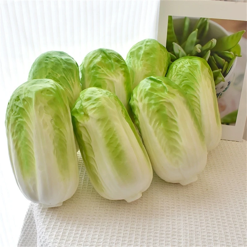 Pack Of 4 High Simulation Faux Cabbage Artificial Vegetable Model Food Display Props for Home and Restaurant Decoration D2RD
Pack Of 4 High Simulation Faux Cabbage Artificial Vegetable Model Food Display Props for Home and Restaurant Decoration D2RD