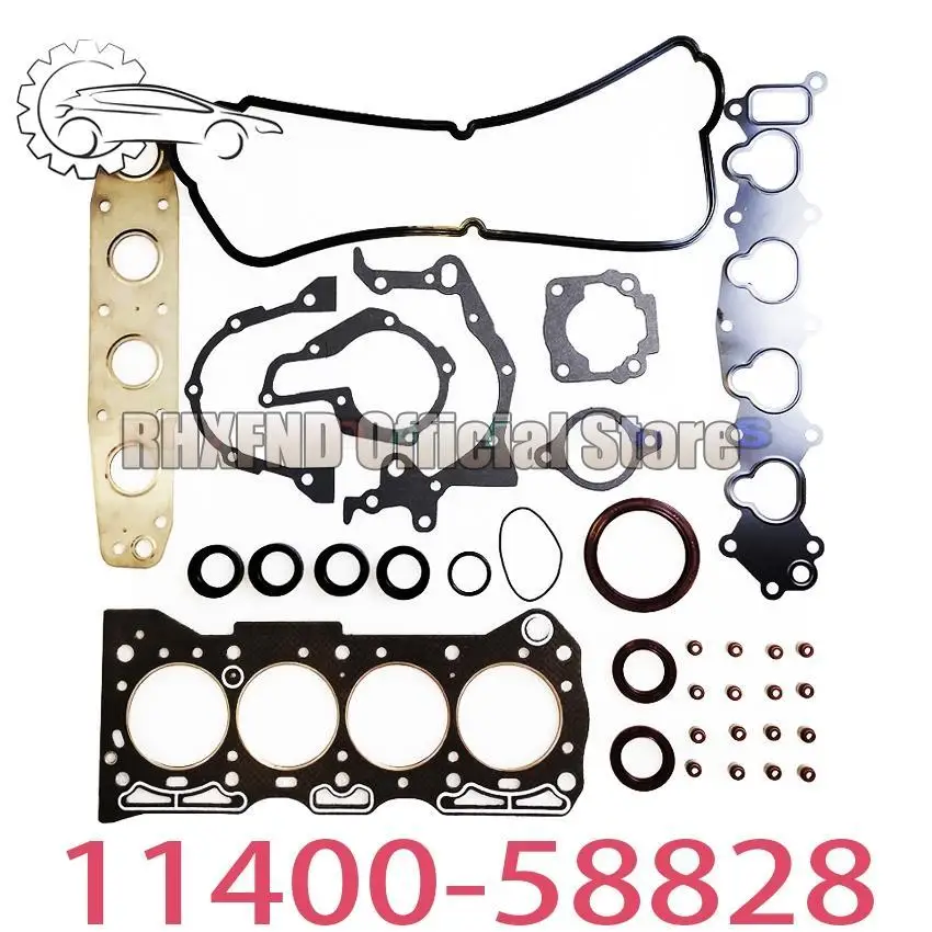 16V G16B Gasket Set Repair Kits 11400-58828 For SUZUKI Baleno/Swift/Escudo/Vitara/Sidekick/X90/Esteem/ Grand Vitara1.6L
16V G16B Gasket Set Repair Kits 11400-58828 For SUZUKI Baleno/Swift/Escudo/Vitara/Sidekick/X90/Esteem/ Grand Vitara1.6L