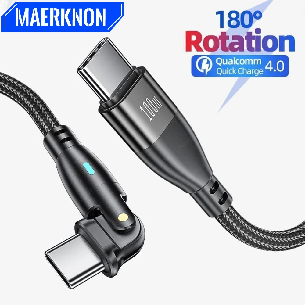 100W PD USB Type C To USB C Cable Fast Charging Phone Charger Wire For MacBook Pro Xiaomi POCO Huawei iPad Samsung Type C Cable
100W PD USB Type C To USB C Cable Fast Charging Phone Charger Wire For MacBook Pro Xiaomi POCO Huawei iPad Samsung Type C Cable