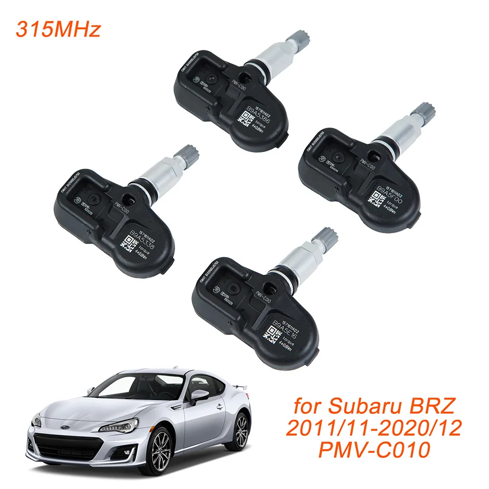 PMV-C010 1/4Pcs 315MHz TPMS Tire Pressure Monitoring Sensor for Subaru BRZ for Scion Corolla iM FR-S iM
PMV-C010 1/4Pcs 315MHz TPMS Tire Pressure Monitoring Sensor for Subaru BRZ for Scion Corolla iM FR-S iM