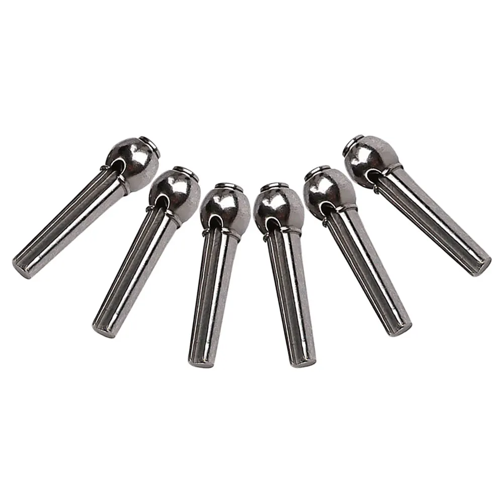 6 Pcs Black Guitar String Pegs Pins Dots Fork Bridge Replacement Parts Metal Fixing Nails Practical Easy Outdoor Accessories
6 Pcs Black Guitar String Pegs Pins Dots Fork Bridge Replacement Parts Metal Fixing Nails Practical Easy Outdoor Accessories