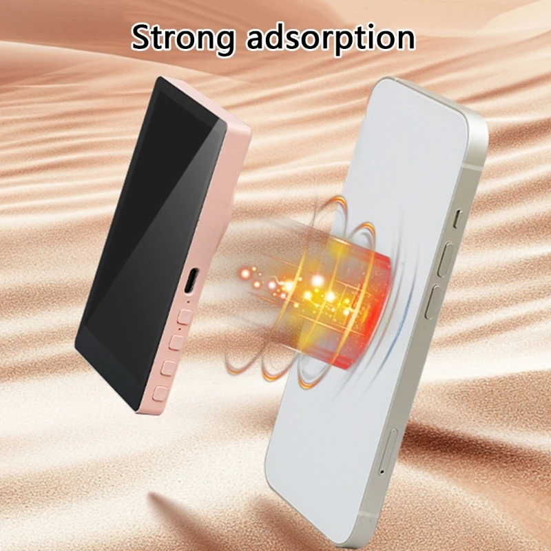 Strong Magnetic Selfie Display Screen for Phone 15 16 High Definition Screen Easy to Attach Perfectly for Photography K1KF
Strong Magnetic Selfie Display Screen for Phone 15 16 High Definition Screen Easy to Attach Perfectly for Photography K1KF