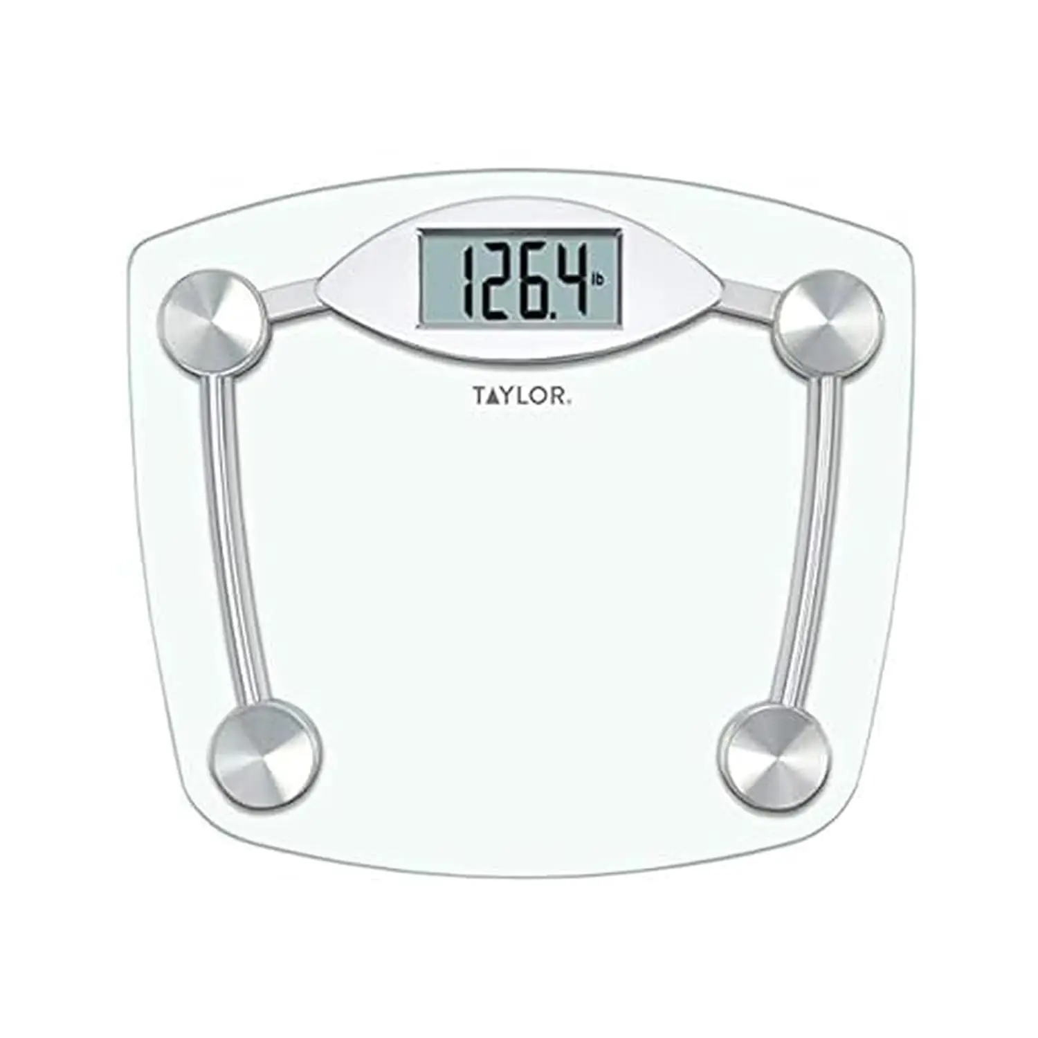 Digital Bathroom Scale with Clear Glass, 400 lb Capacity, Instant On/Off, Easy-Read Display
Digital Bathroom Scale with Clear Glass, 400 lb Capacity, Instant On/Off, Easy-Read Display
