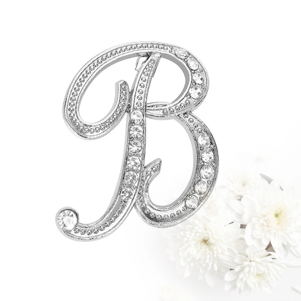 Alloy English Letter Breastpin Shirt Collar Brooch Metal Letter Brooch Creative Fashion Collar Pin Perfect Gift for Wedding
Alloy English Letter Breastpin Shirt Collar Brooch Metal Letter Brooch Creative Fashion Collar Pin Perfect Gift for Wedding