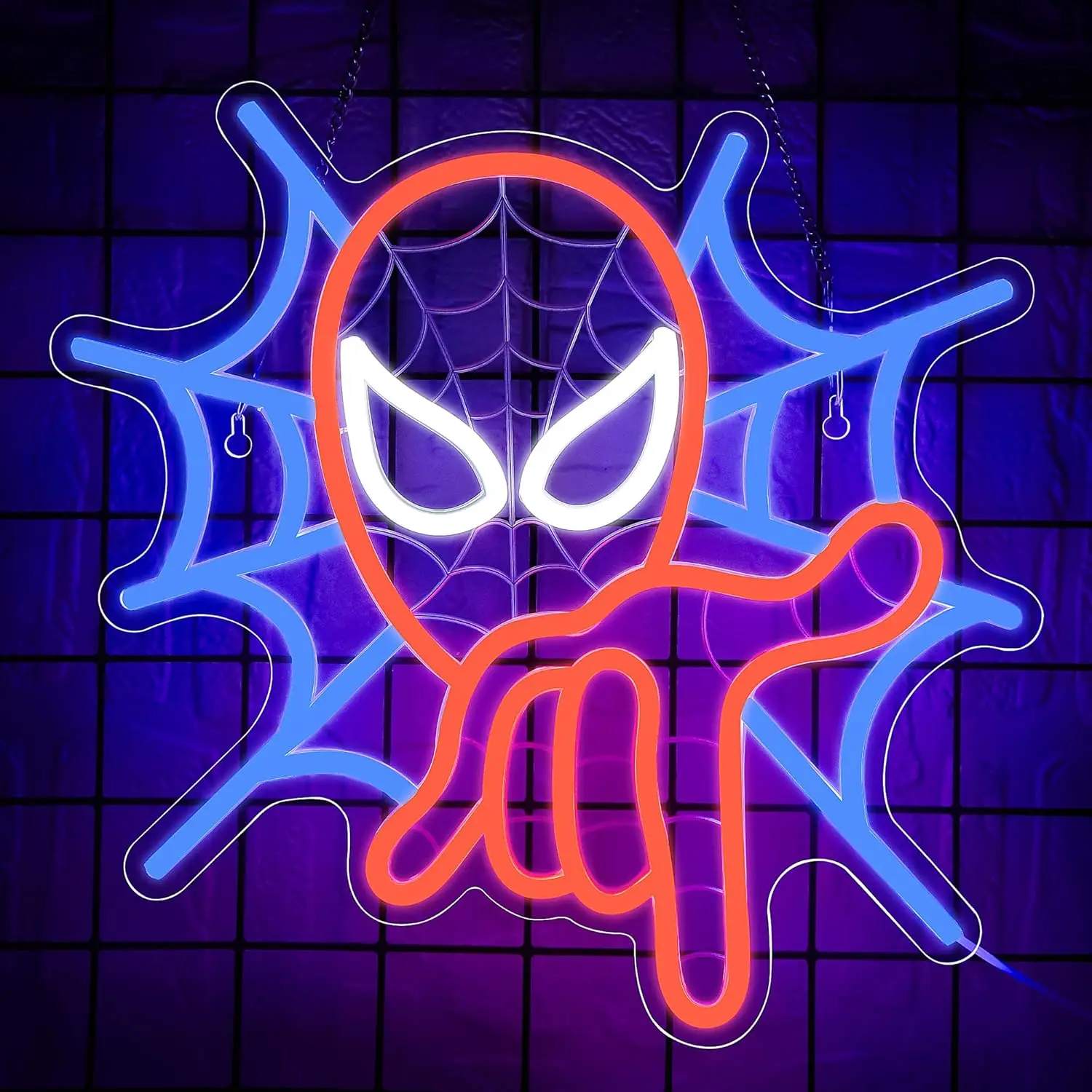 Spider Man Neon Sign LED Night Light 3D Acrylic Marvel Superhero Wall Art Game Room Bedroom Decor USB Table Lamp Party Gift
Spider Man Neon Sign LED Night Light 3D Acrylic Marvel Superhero Wall Art Game Room Bedroom Decor USB Table Lamp Party Gift