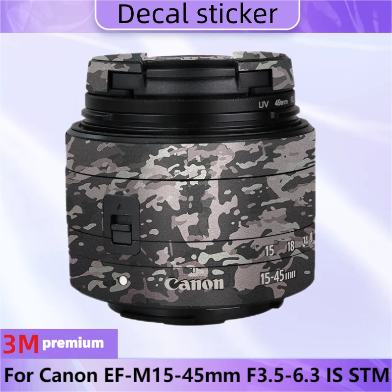 Для Canon EF-M15-45mm IS STM наклейка на корпус объектива Защитная Наклейка на кожу виниловая пленка защита от царапин
Для Canon EF-M15-45mm IS STM наклейка на корпус объектива Защитная Наклейка на кожу виниловая пленка защита от царапин