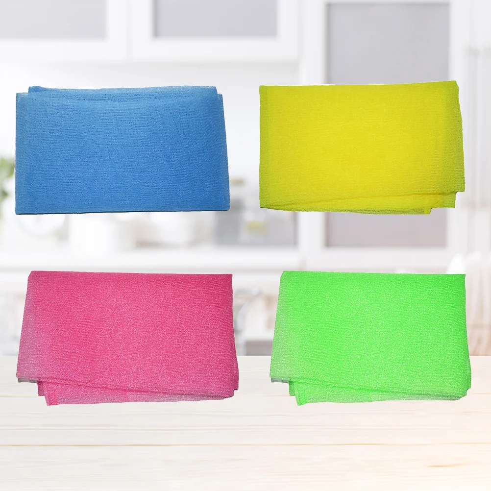 4 Pcs Bath Wipes Showering Towels Back Scrubber Exfoliating Cloth Korean Washcloths
4 Pcs Bath Wipes Showering Towels Back Scrubber Exfoliating Cloth Korean Washcloths