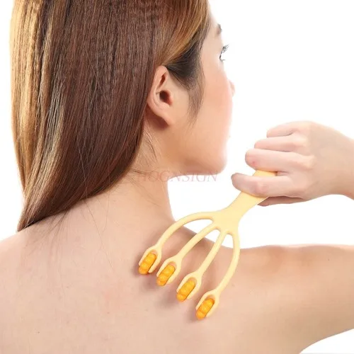 Массажный ролик от боли в мышцах ног, ручной антицеллюлитный массажер для тела, кожи головы, четыре когтя, расслабление головы, шеи, спины, рук
Массажный ролик от боли в мышцах ног, ручной антицеллюлитный массажер для тела, кожи головы, четыре когтя, расслабление головы, шеи, спины, рук