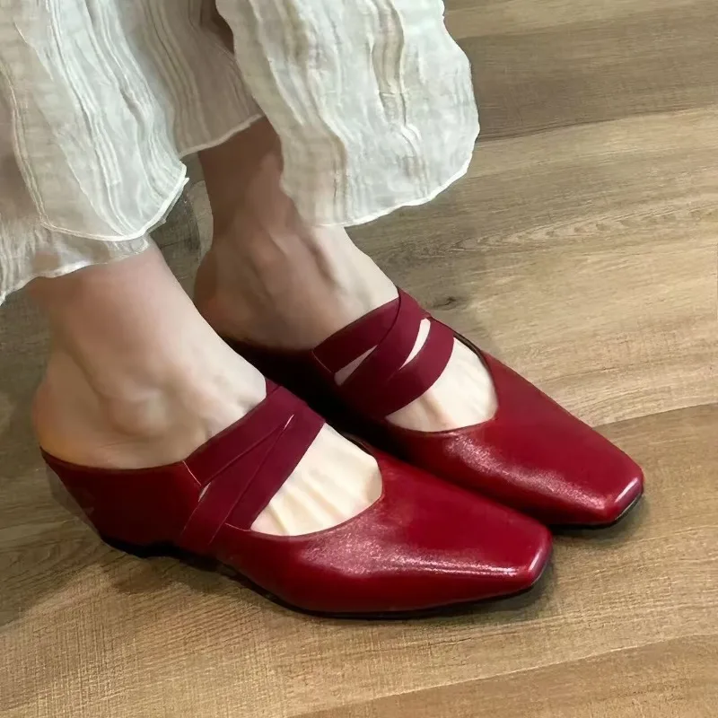 Baotou Slippers Wear Outside Summer New Inner Heightened Women's Mary Jane Shoes
Baotou Slippers Wear Outside Summer New Inner Heightened Women's Mary Jane Shoes