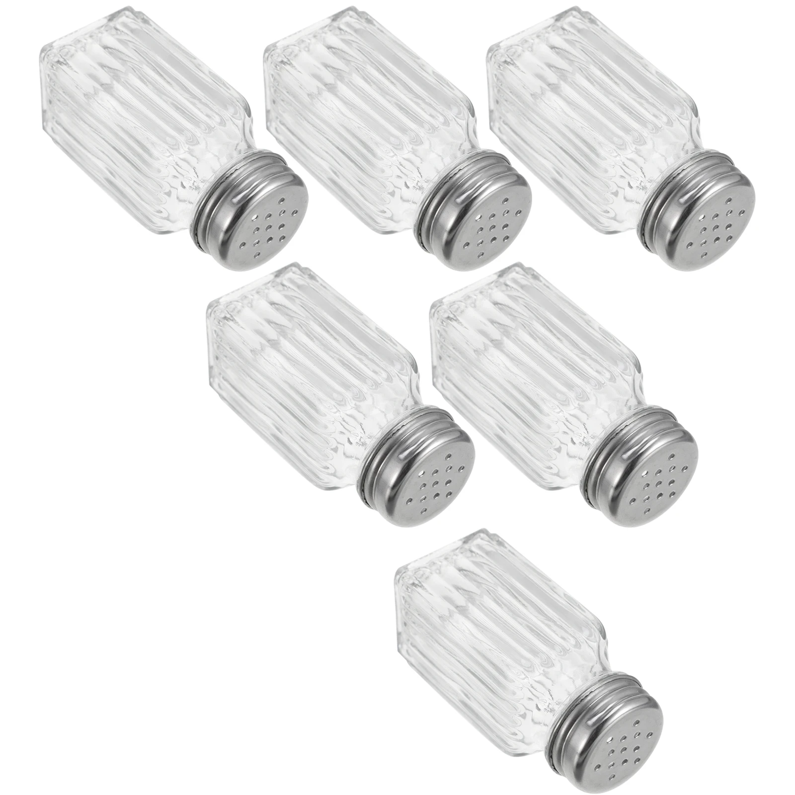 6Pcs Multi-Functional Glass Seasoning Shakers for Home Kitchen Bbq Camping Rustless Fine Polishing Glass Pepper Shaker
6Pcs Multi-Functional Glass Seasoning Shakers for Home Kitchen Bbq Camping Rustless Fine Polishing Glass Pepper Shaker
