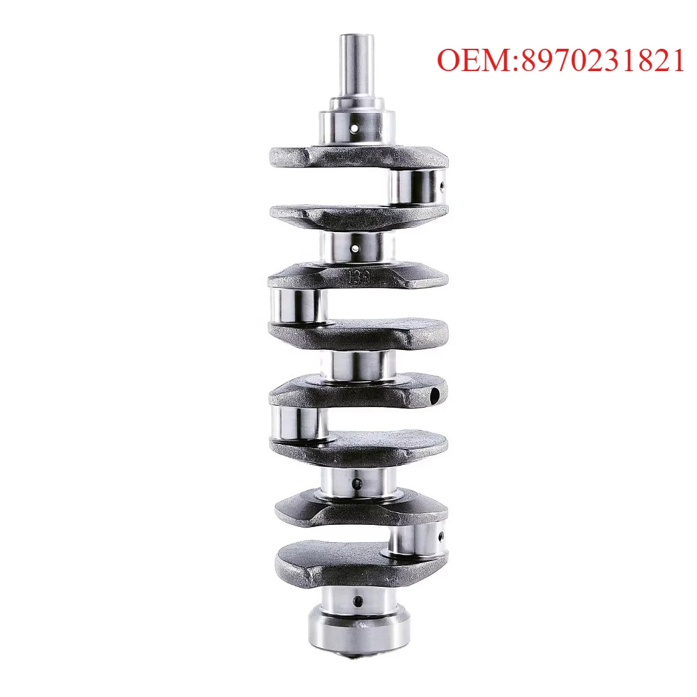 High Precision Crankshaft OEM 8970231821, Suitable for Isuzu 4JG1 4JG2
High Precision Crankshaft OEM 8970231821, Suitable for Isuzu 4JG1 4JG2