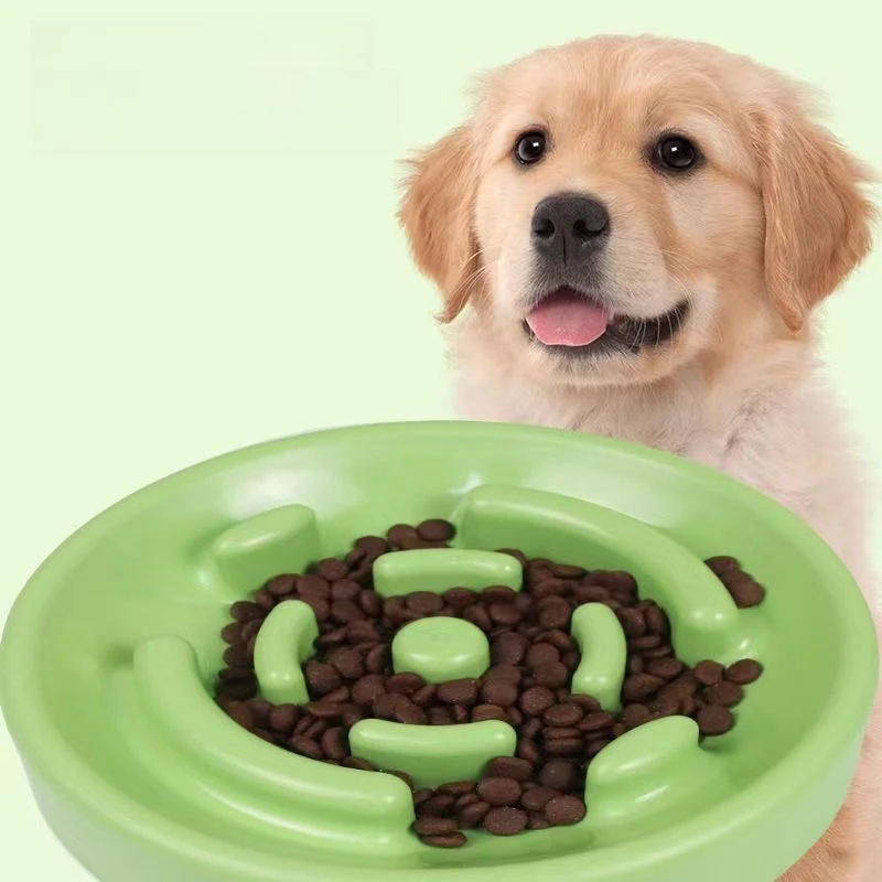 Dog slow food bowl choke prevention Small and medium-sized dog slow food bowl anti upset round thickened pet supplies
Dog slow food bowl choke prevention Small and medium-sized dog slow food bowl anti upset round thickened pet supplies