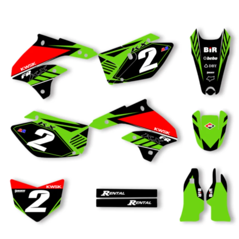 Powerzone Motorcycle Firing Graphic Decal Stickers Kits For Kawasaki KLX450R 2008-2020 Number Name Customize
Powerzone Motorcycle Firing Graphic Decal Stickers Kits For Kawasaki KLX450R 2008-2020 Number Name Customize
