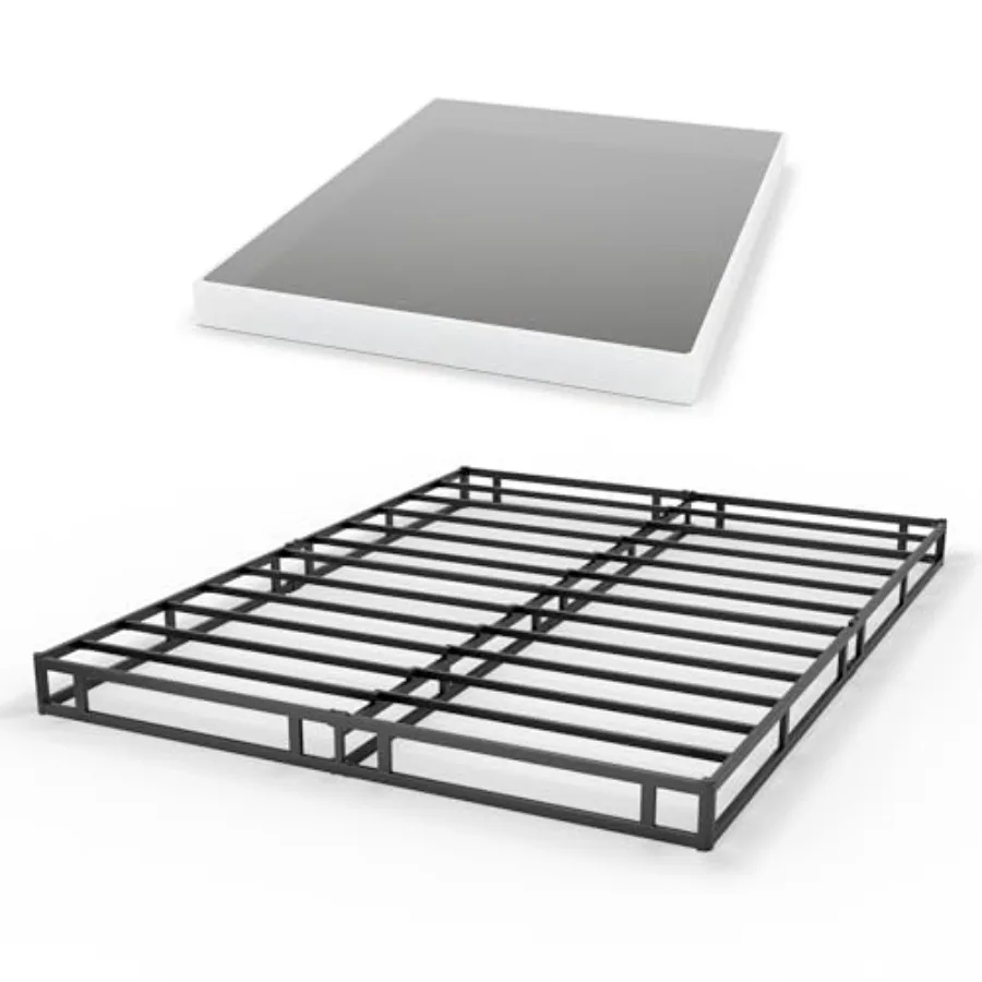 Box Spring for Bed, Quick Assembly Size Metal Mattress Foundation with Fabric Cover, Strong Steel Frame, Heavy Duty, Low Profil
Box Spring for Bed, Quick Assembly Size Metal Mattress Foundation with Fabric Cover, Strong Steel Frame, Heavy Duty, Low Profil