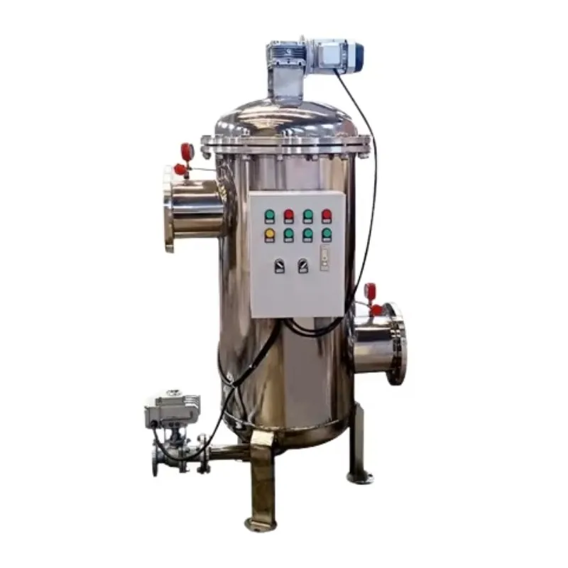 304 Stainless Steel Fully Automatic Self-cleaning Filter Backwash Brush Vertical Rainwater Circulation Water Filter
304 Stainless Steel Fully Automatic Self-cleaning Filter Backwash Brush Vertical Rainwater Circulation Water Filter