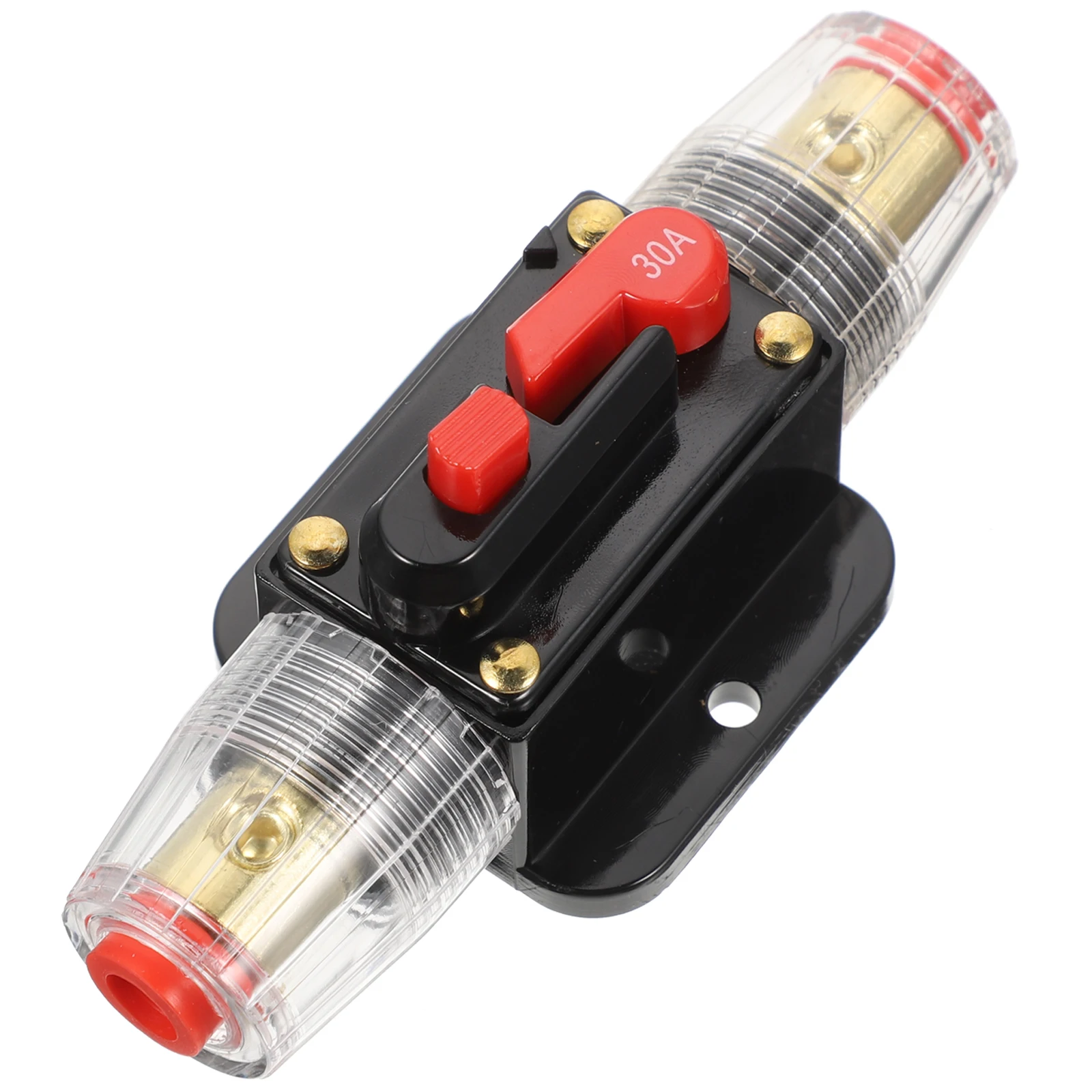 30Amp Car Circuit Breaker Resettable Automatic for 12V 24V 32V Prevent Excessive Current Protect Electrical Fits
30Amp Car Circuit Breaker Resettable Automatic for 12V 24V 32V Prevent Excessive Current Protect Electrical Fits