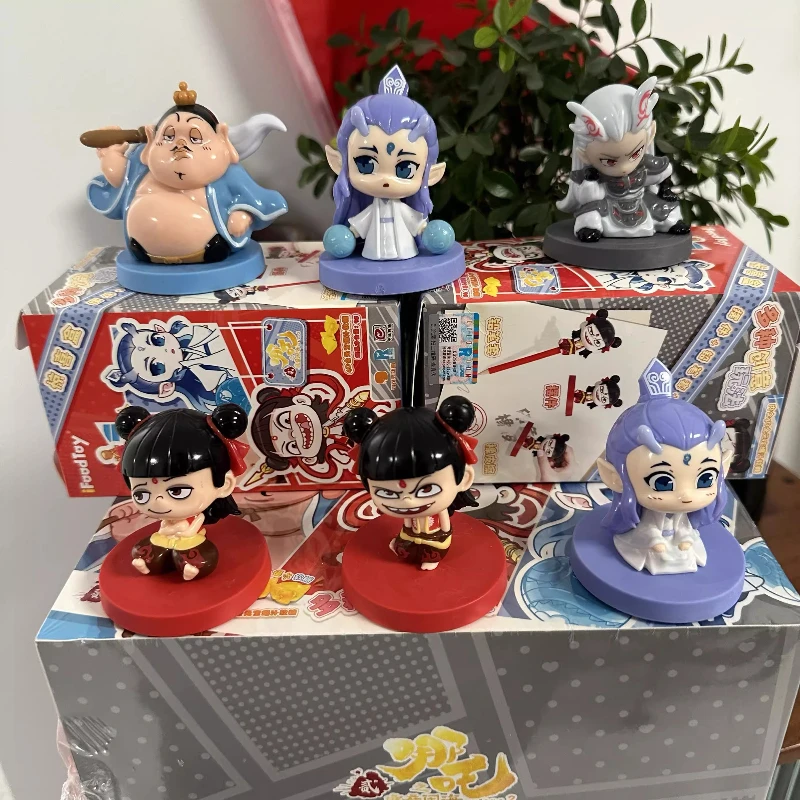 MINISO's spot Nezha: Devil Child's Sea series of figure blind box ornaments authentic authorized the same
MINISO's spot Nezha: Devil Child's Sea series of figure blind box ornaments authentic authorized the same