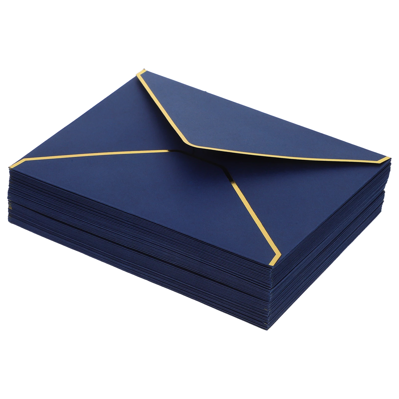 50pcs Wedding Invitation Gold Foil Border Luxury V-Flap Thick Paper Bridal Shower Graduation Event Mailing Stationery
50pcs Wedding Invitation Gold Foil Border Luxury V-Flap Thick Paper Bridal Shower Graduation Event Mailing Stationery