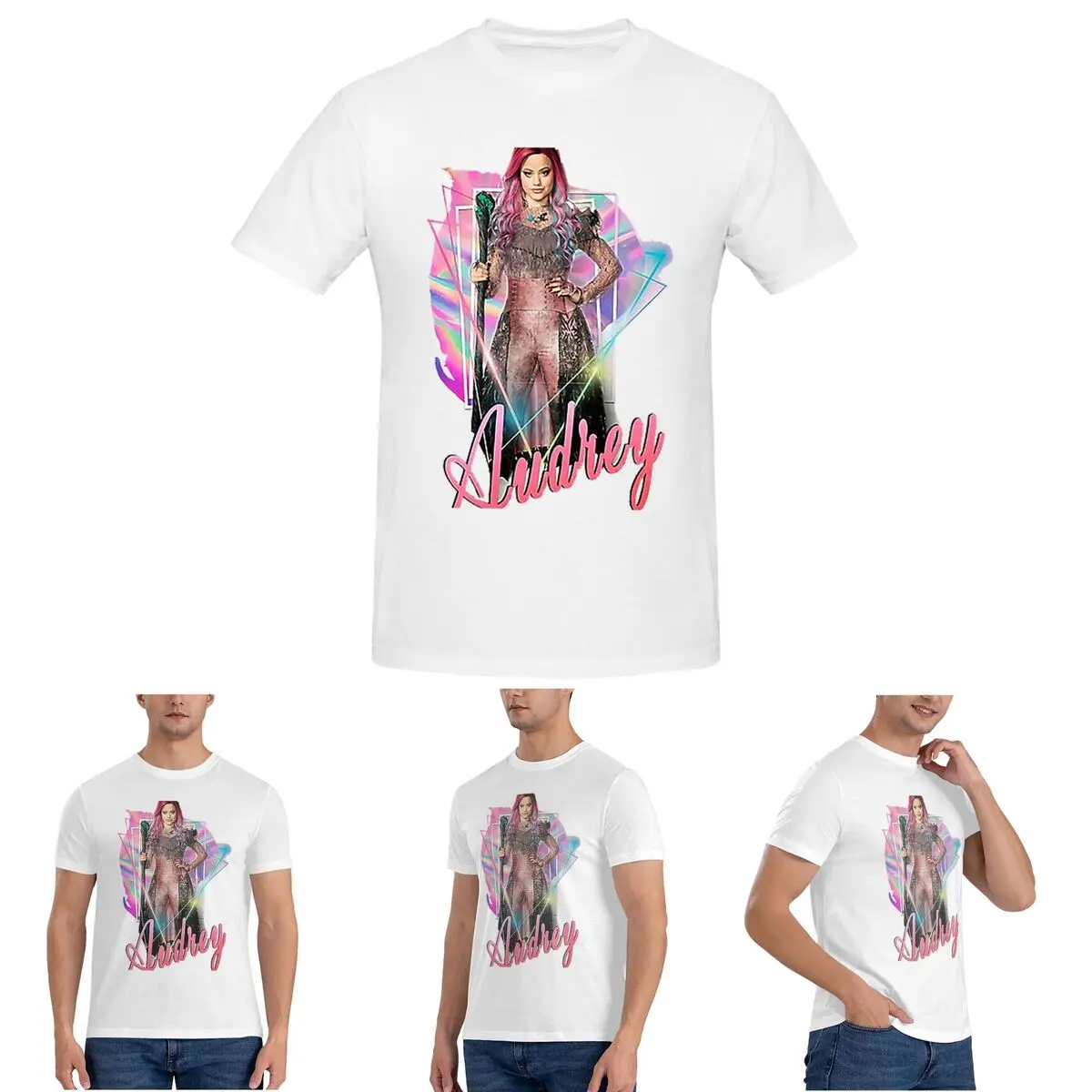 Audrey The Queen Of Mean - Descendants 3 T-Shirt for Men Cotton Plus Size T Shirts Men's Short Sleeve Crew Neck Clothes Tops
Audrey The Queen Of Mean - Descendants 3 T-Shirt for Men Cotton Plus Size T Shirts Men's Short Sleeve Crew Neck Clothes Tops