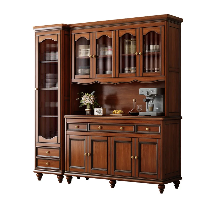 Solid wood dining side cabinet integrated cabinet against the wall living room wine cabinet locker large-capacity
Solid wood dining side cabinet integrated cabinet against the wall living room wine cabinet locker large-capacity