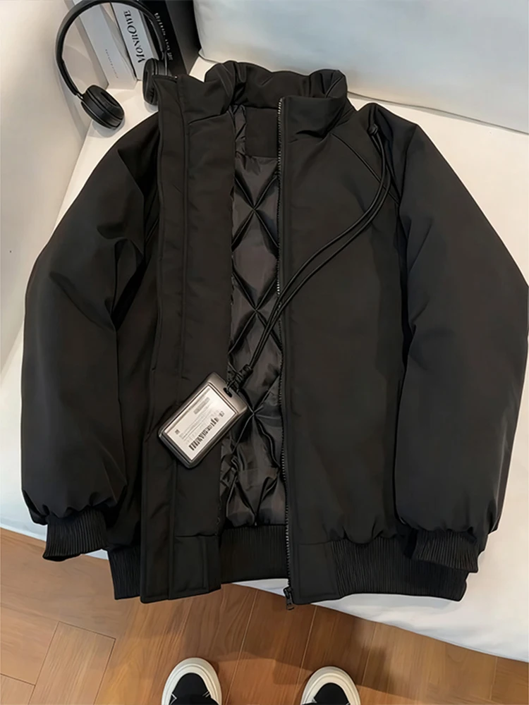 American Sle Thiened Bla Pilot Cotton Jaet ort Coat Youth Faionable Cleanfit Stand Collar Baseball Sle Winter O...
American Sle Thiened Bla Pilot Cotton Jaet ort Coat Youth Faionable Cleanfit Stand Collar Baseball Sle Winter O...