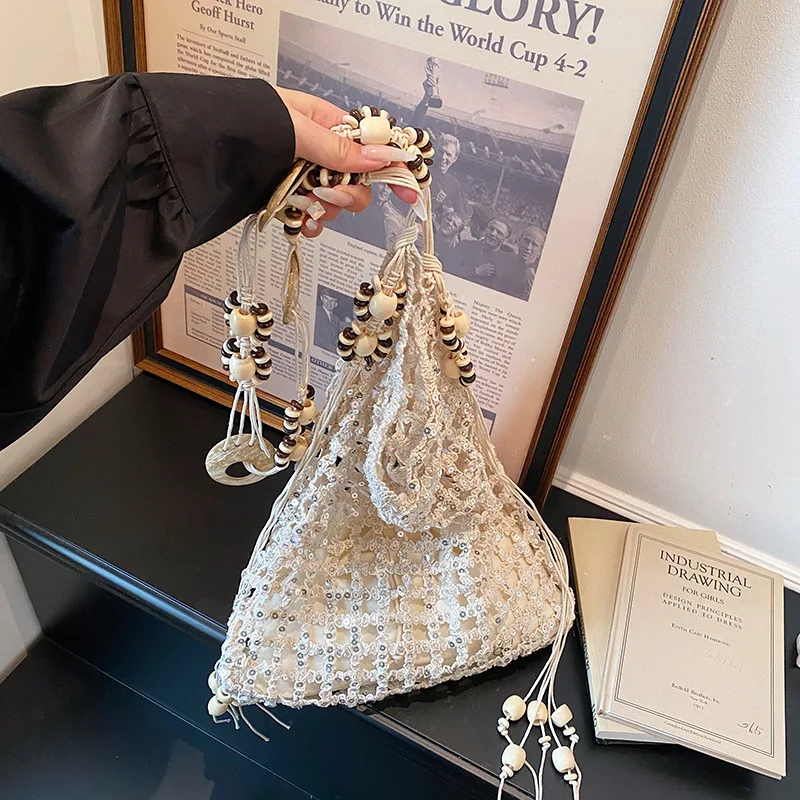 New Handmade Woven Bag, Fashionable and High-quality Beaded Women's Handbag, Casual and Versatile Multifunctional Shopping Bag
New Handmade Woven Bag, Fashionable and High-quality Beaded Women's Handbag, Casual and Versatile Multifunctional Shopping Bag