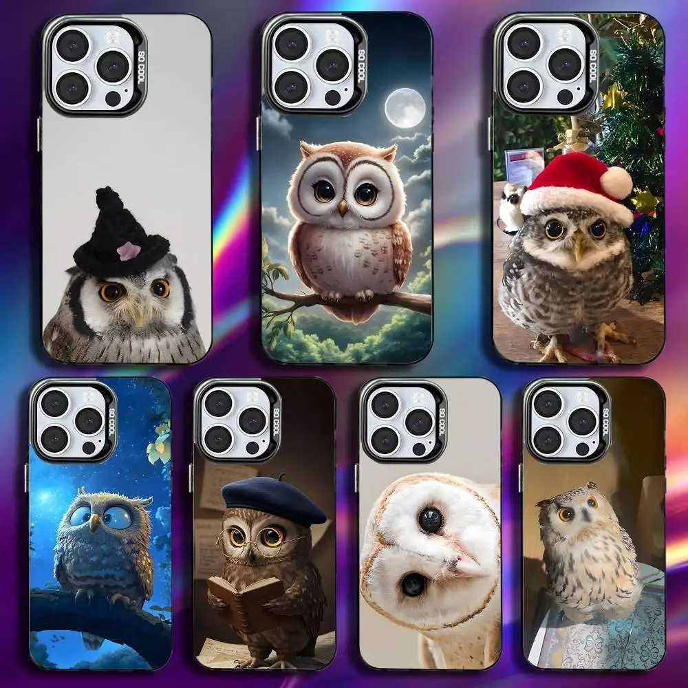 Чехол для телефона с милой совой для iPhone 17,16,15,14,13,12,11,Pro,Max,Plus,Mini,XS,SE, черный матовый жесткий бампер с защитой от падения
Чехол для телефона с милой совой для iPhone 17,16,15,14,13,12,11,Pro,Max,Plus,Mini,XS,SE, черный матовый жесткий бампер с защитой от падения